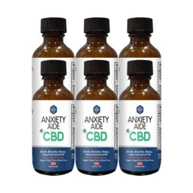 Anxiety Aide® +CBD 6 Pack of Anxiety Relief